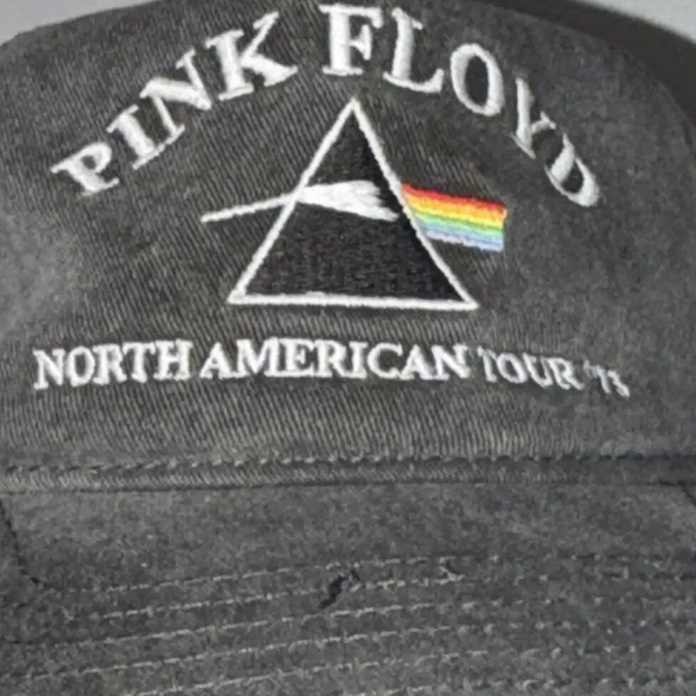 Pink Floyd North American Tour '73 Gray Adjustable Cap Hat One Size